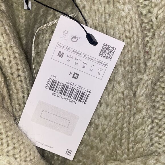 ✨ ZARA PATCHWORK KNIT CARDIGAN✨ - Picture 13 of 13